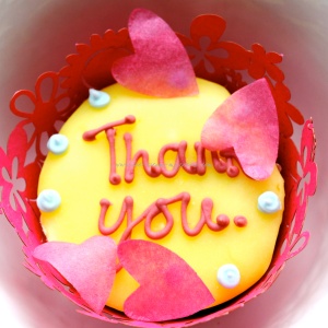 thank you cupcake