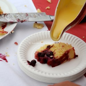 blueberry pudding with custard (copy) copy