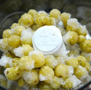 frozen gooseberries -  © www.ice-cream-magazine.com