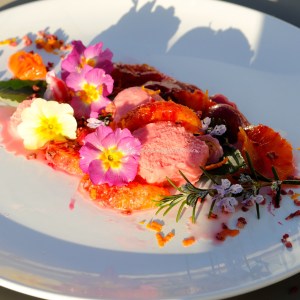 Blood orange coconut fro-yo © www.ice-cream-magazine.com