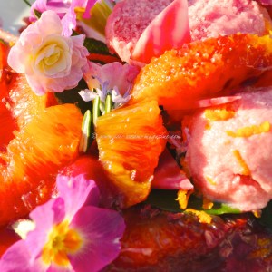 Blood orange coconut fro-yo © www.ice-cream-magazine.com