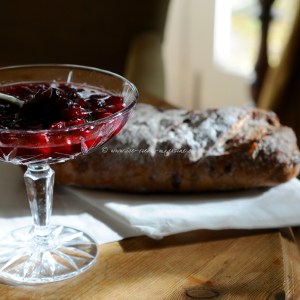 cranberries in syrup © www.ice-cream-magazine.com