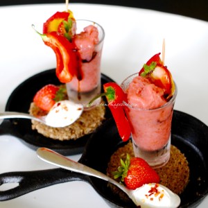 strawberries in purgatory sorbet © www.ice-cream-magazine.com